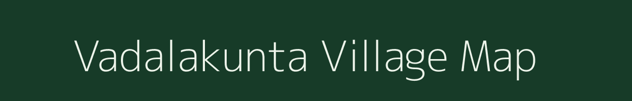 Vadalakunta village map in Andhra Pradesh