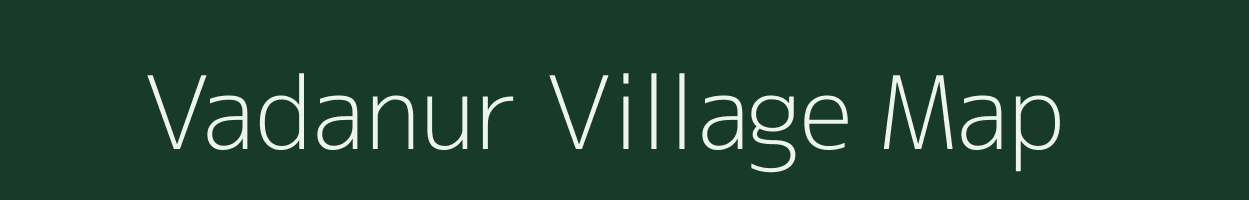 Vadanur village map in Puducherry