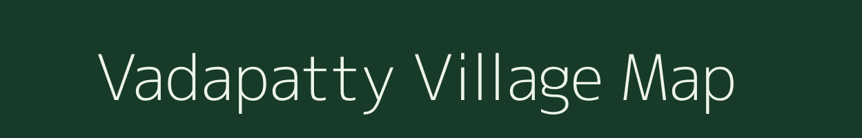 Vadapatty village map in Tamil Nadu