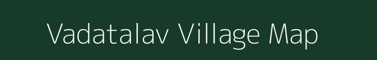 Vadatalav village map in Gujarat