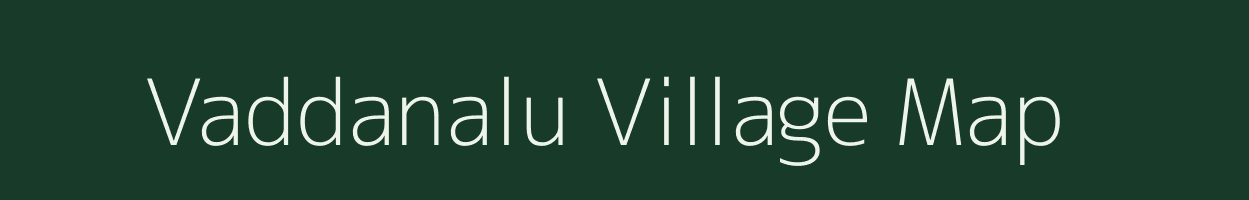 Vaddanalu village map in Karnataka