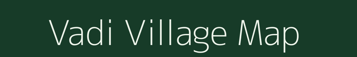 Vadi village map in Goa