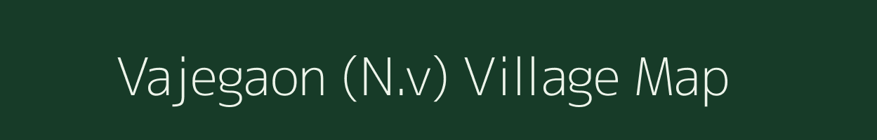 Vajegaon (N.v) village map in Maharashtra