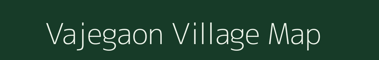 Vajegaon village map in Maharashtra