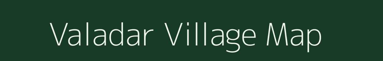 Valadar village map in Gujarat