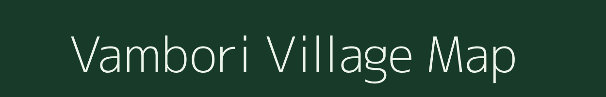 Vambori village map in Maharashtra