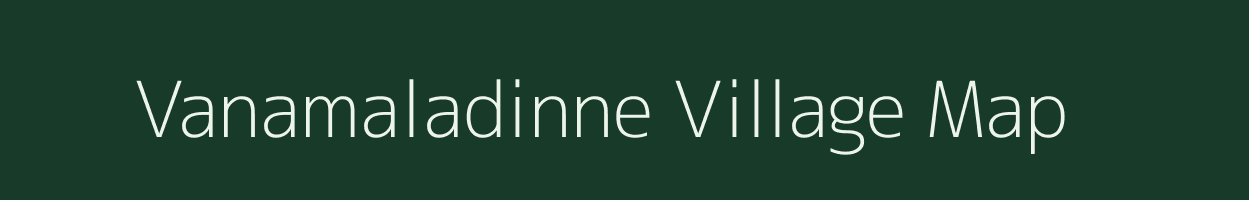 Vanamaladinne village map in Andhra Pradesh