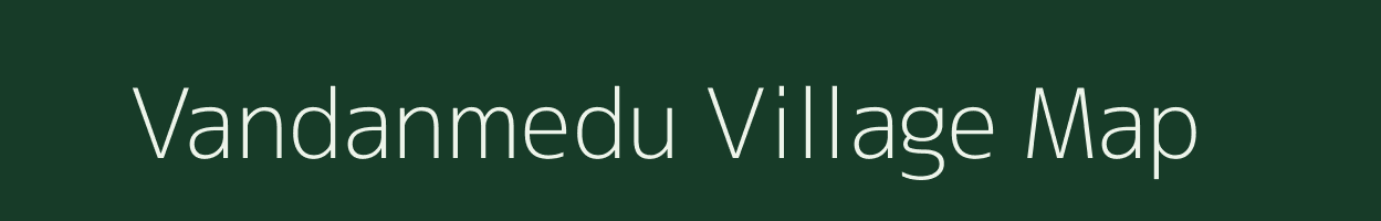 Vandanmedu village map in Kerala