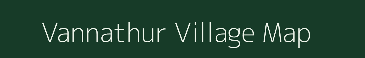 Vannathur village map in Tamil Nadu