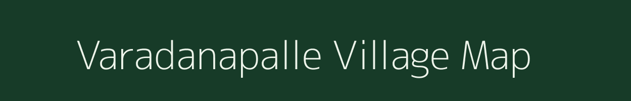 Varadanapalle village map in Andhra Pradesh