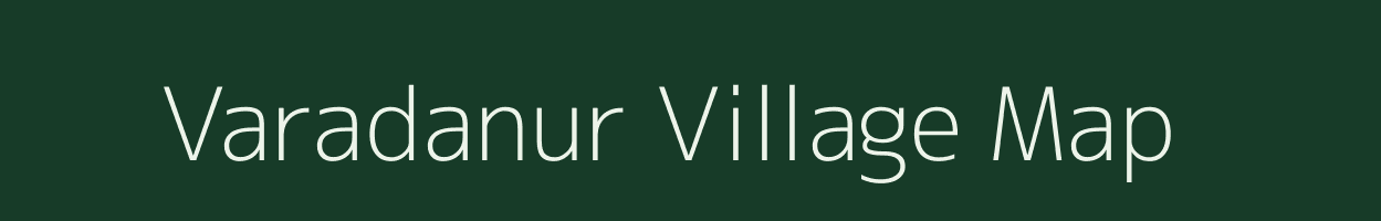 Varadanur village map in Tamil Nadu