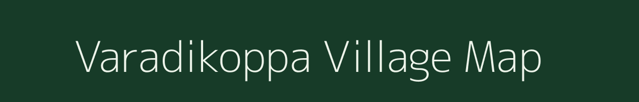 Varadikoppa village map in Karnataka
