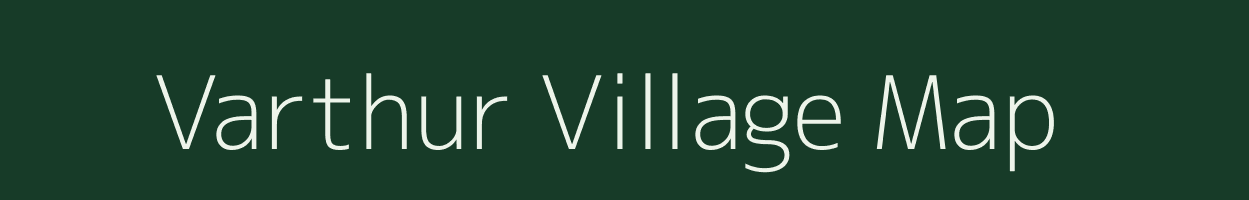 Varthur village map in Karnataka