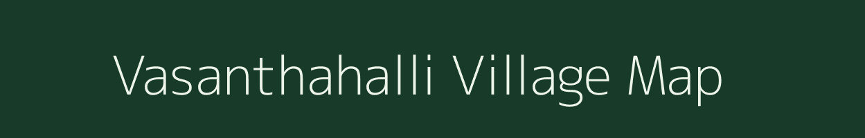 Vasanthahalli village map in Karnataka