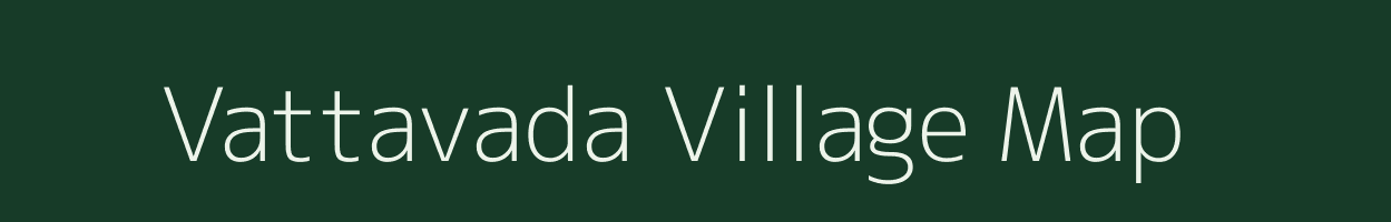 Vattavada village map in Kerala