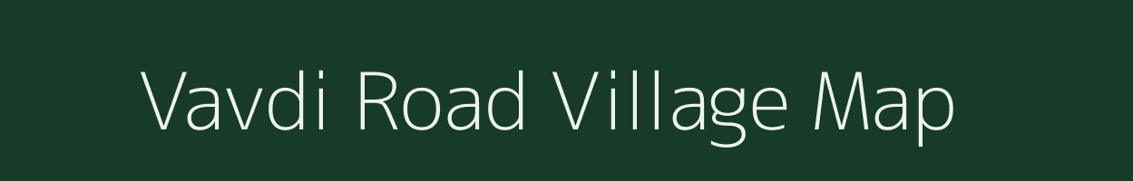 Vavdi Road village map in Gujarat