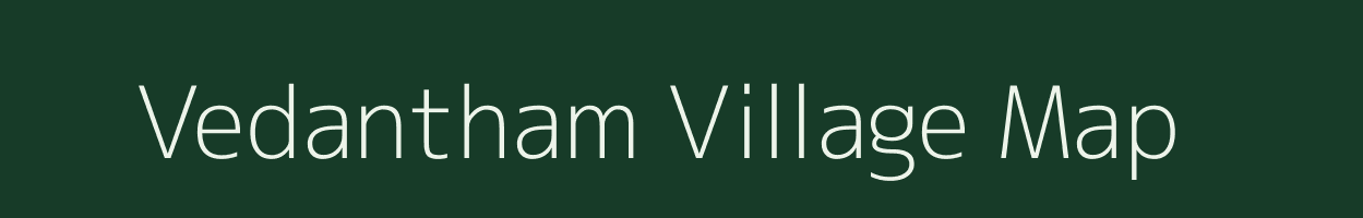 Vedantham village map in Tamil Nadu