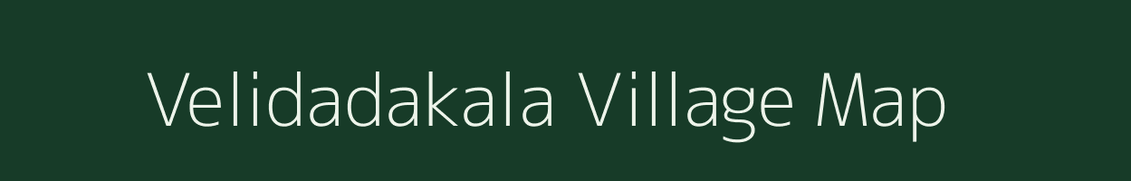 Velidadakala village map in Andhra Pradesh