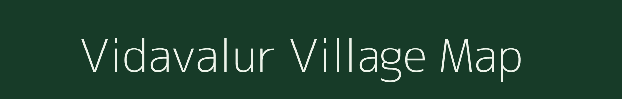 Vidavalur village map in Andhra Pradesh