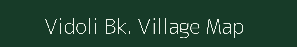 Vidoli Bk. village map in Maharashtra