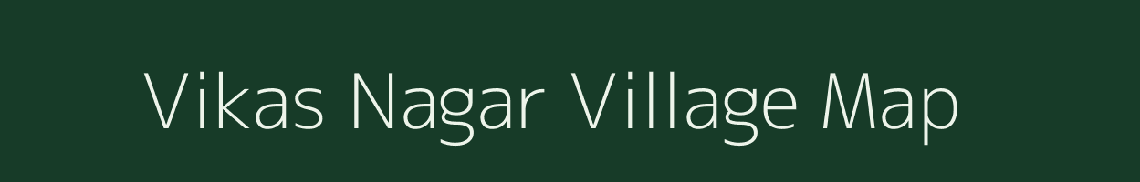 Vikas Nagar village map in Andaman & Nicobar Islands