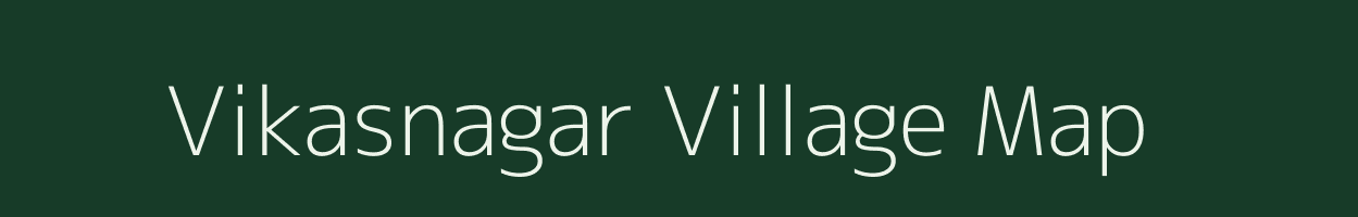 Vikasnagar village map in Maharashtra