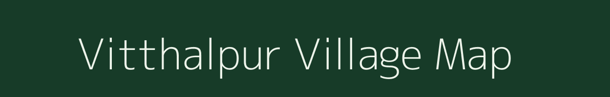 Vitthalpur village map in Maharashtra