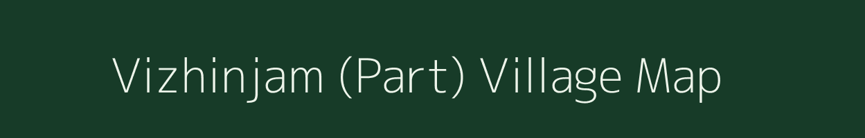 Vizhinjam (Part) village map in Kerala