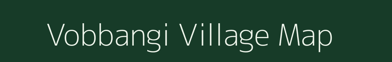 Vobbangi village map in Andhra Pradesh