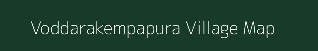 Voddarakempapura village map in Karnataka