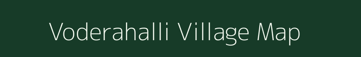 Voderahalli village map in Karnataka