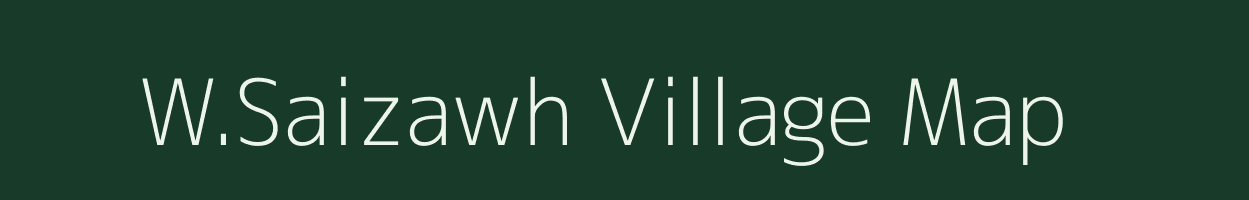 W.Saizawh village map in Mizoram