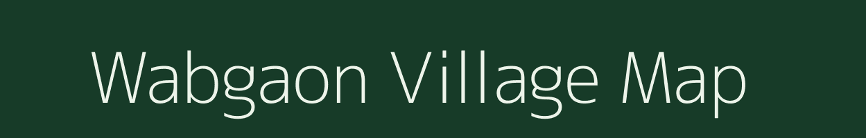 Wabgaon village map in Maharashtra