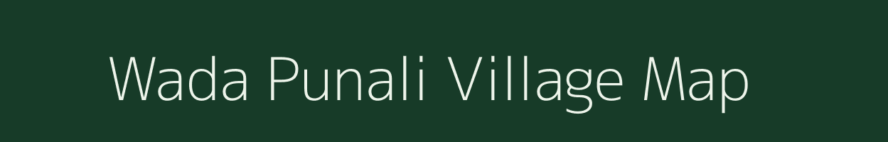 Wada Punali village map in Rajasthan