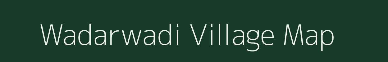 Wadarwadi village map in Maharashtra