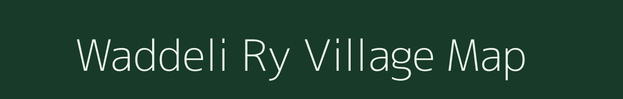 Waddeli Ry village map in Maharashtra