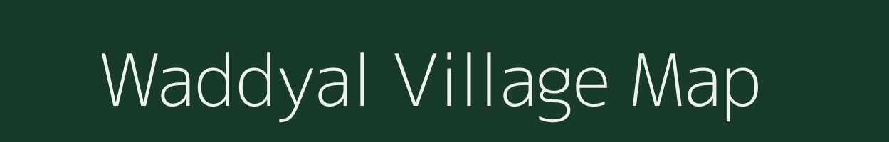 Waddyal village map in Andhra Pradesh