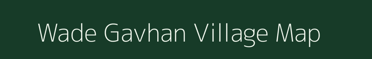 Wade Gavhan village map in Maharashtra