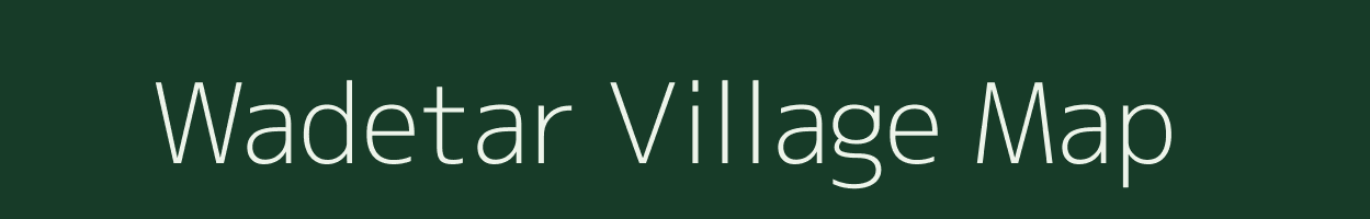 Wadetar village map in Maharashtra