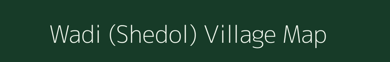 Wadi (Shedol) village map in Maharashtra