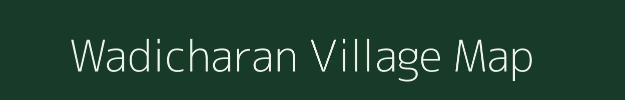 Wadicharan village map in Maharashtra