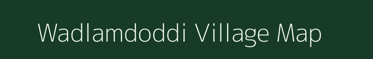 Wadlamdoddi village map in Karnataka