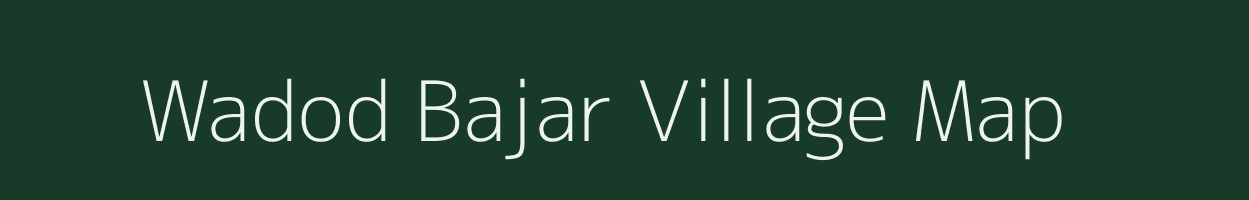 Wadod Bajar village map in Maharashtra