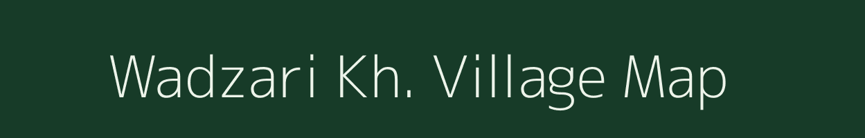 Wadzari Kh. village map in Maharashtra