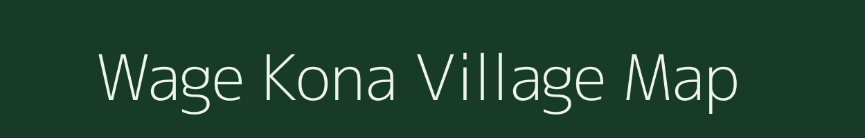 Wage Kona village map in Meghalaya