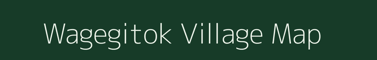 Wagegitok village map in Meghalaya