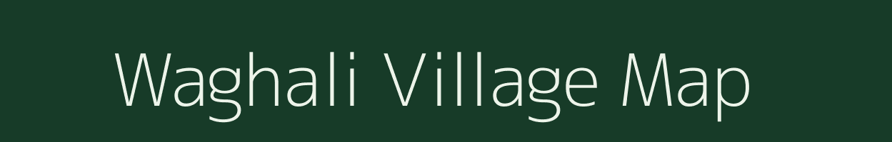 Waghali village map in Maharashtra