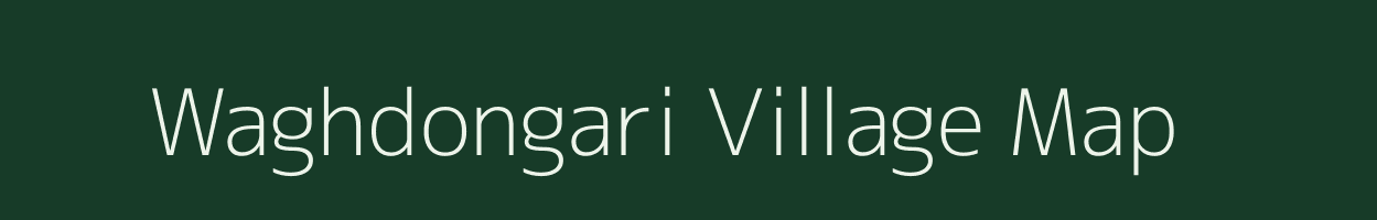 Waghdongari village map in Maharashtra