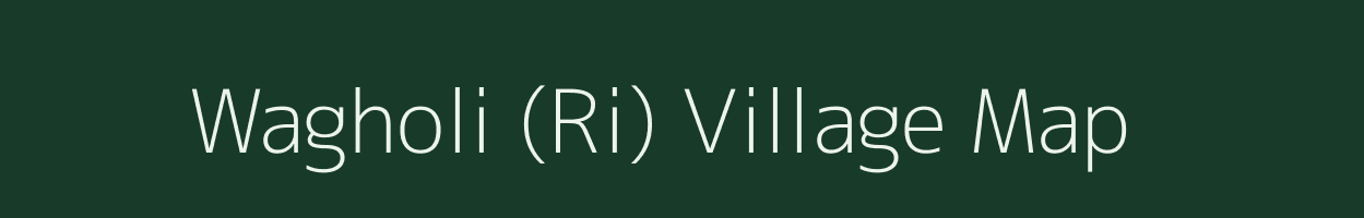 Wagholi (Ri) village map in Maharashtra