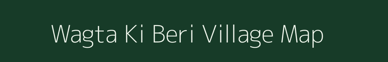 Wagta Ki Beri village map in Rajasthan